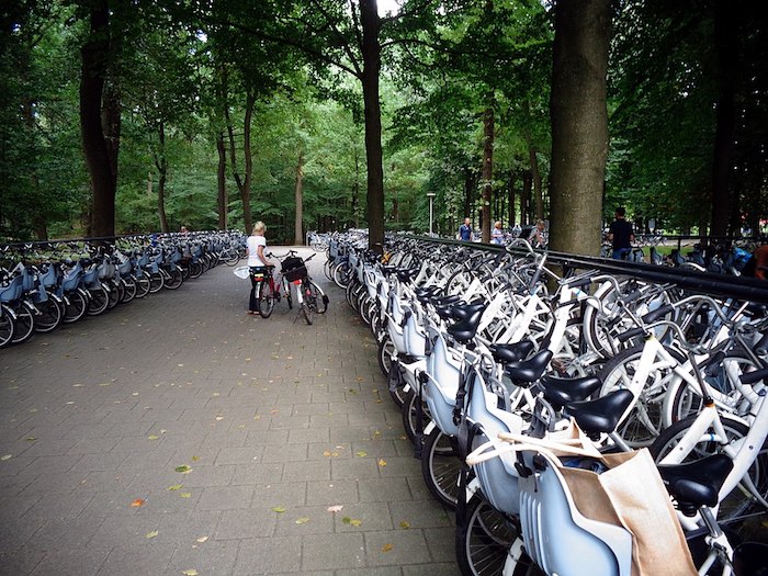 Kroller-Muller Museum - free bikes