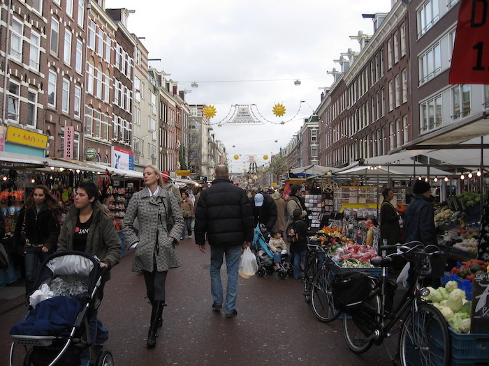 Feira de rua em Amsterdam - Albert Cuyp