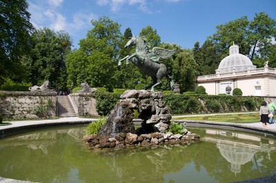 Jardins do Palácio Mirabell - Salzburg, Austria