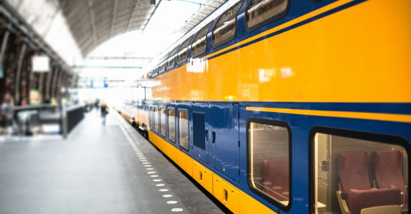Transporte público na Holanda - trens @Bailandesa