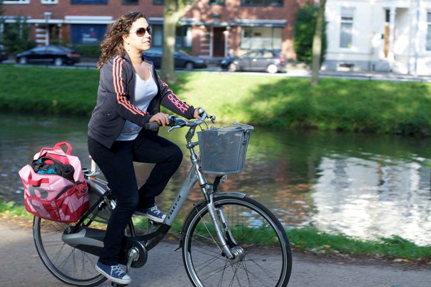 Passeio de Bike na Holanda