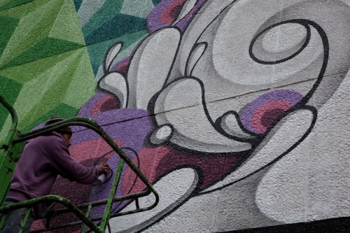 R.U.A. - grafite - Amsterdam - foto: Ron Beenen